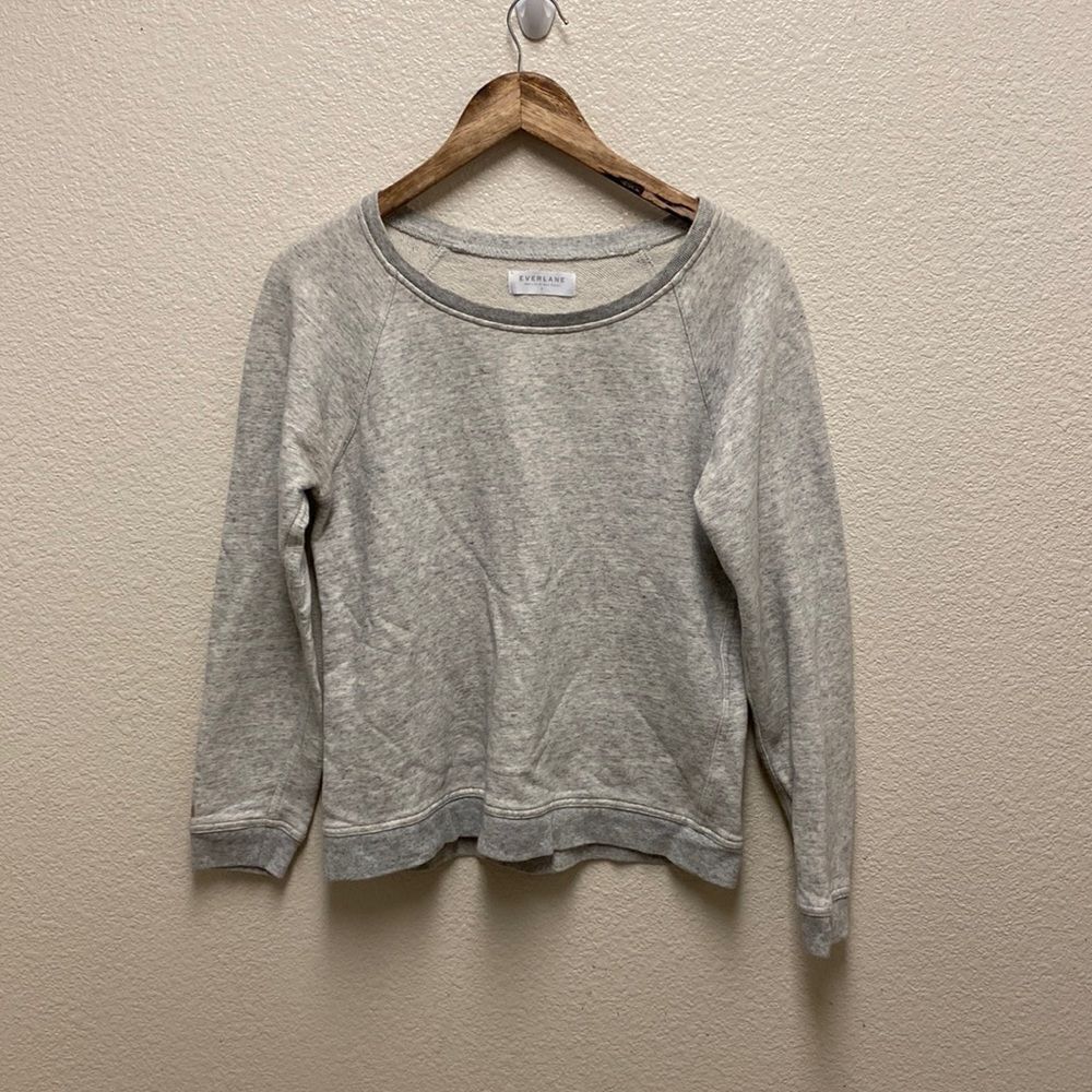 Everlane Wide Neck Pullover Small